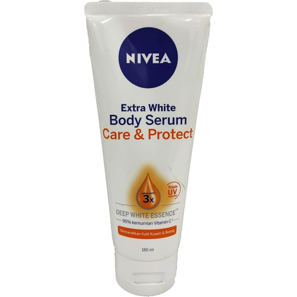 NIVEA, Extra White, Body serum, Care and protect, 180 ml - 1
