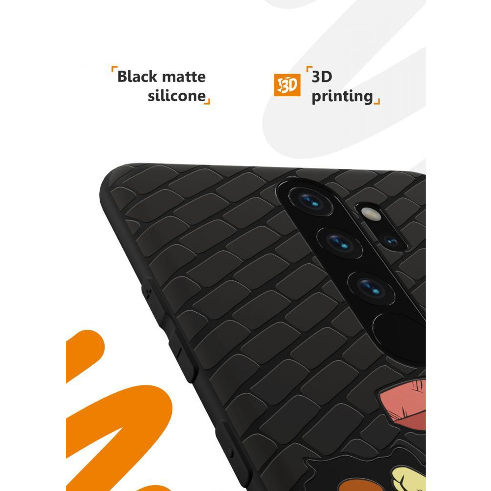 for Redmi Note 8 Pro Case, Shockproof Protective Phone Case Cover for Redmi Note 8 Pro, with Garfield Superman Pattern - 5