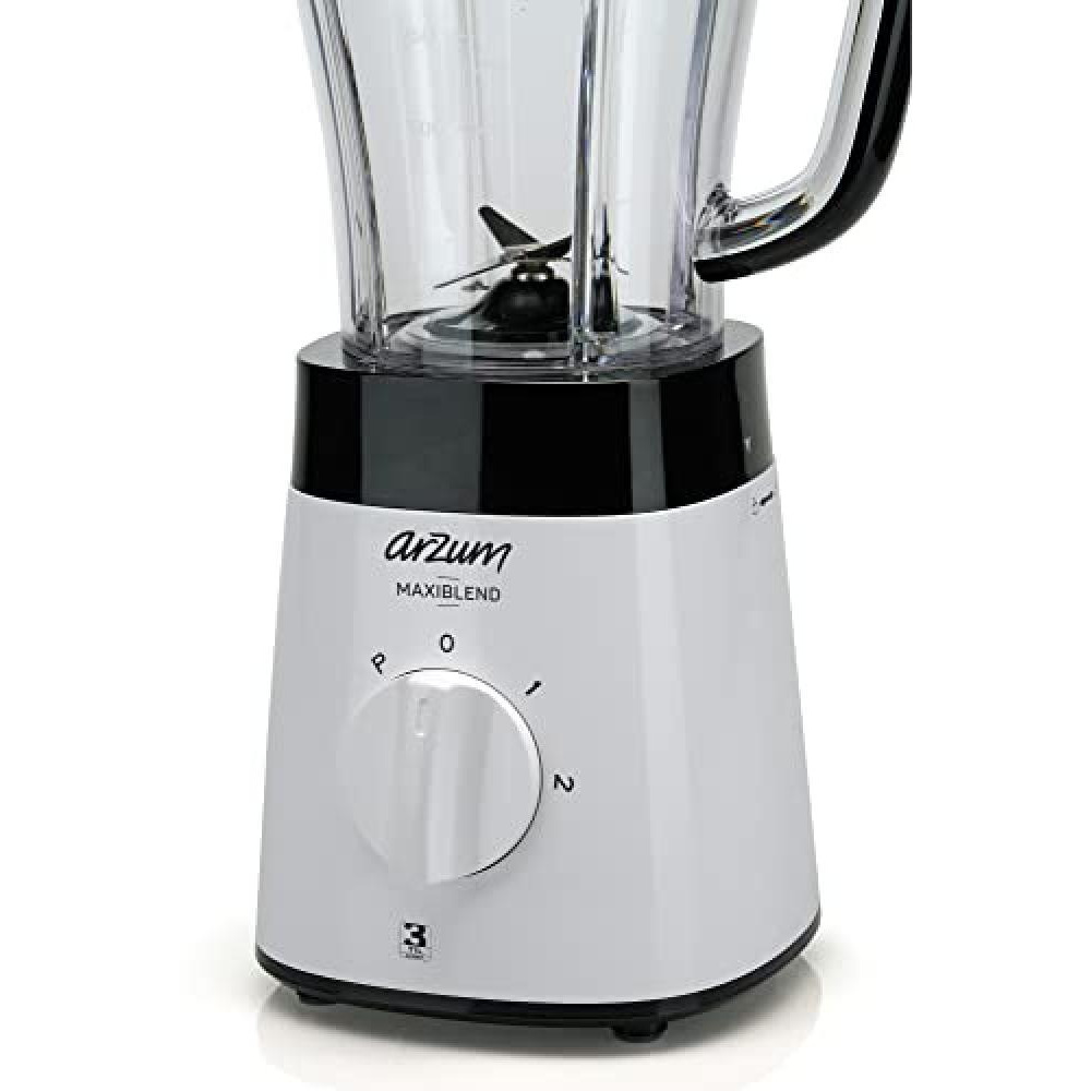 ارزوم خلاط 2 لتر دورق ماكسبلند 500 وات دورق سعة 1500 مل - 1