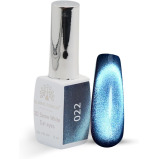 طلاء جل عيون القطة 3D Snow White من Global Fashion Professional بسعة 8 مل - أظافر لامعة تدوم طويلاً، (022، 8 مل) - 1 miniature
