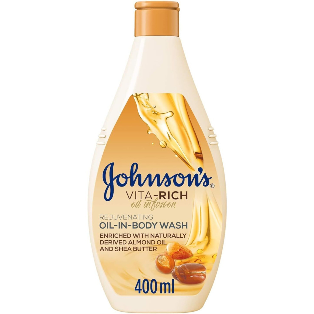 Johnson's, Oil-In-Body Wash, Vita-Rich, Rejuvenating, 400ml - 1