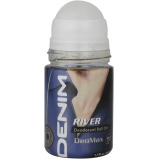 Deodorant Denim DeoMax River Roll On For Men, Multi Smell, 50ML - 3 miniature