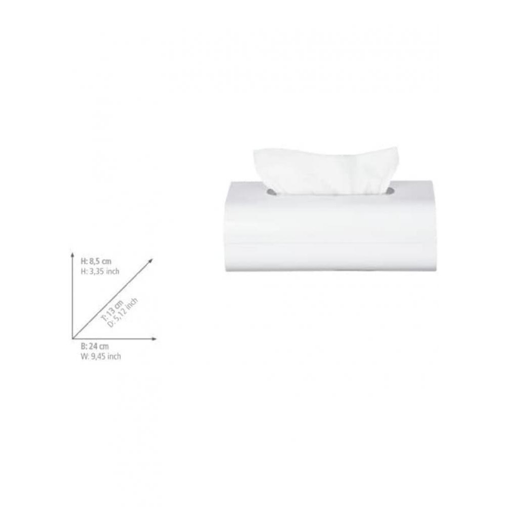 Wenko Box F. Cosmetic Tissues Mod. Oria, White - 5