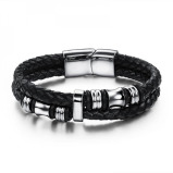 LEE COOPER Men's Stainless Steel Black Bracelet - LC.B.01108.631 - 1 miniature