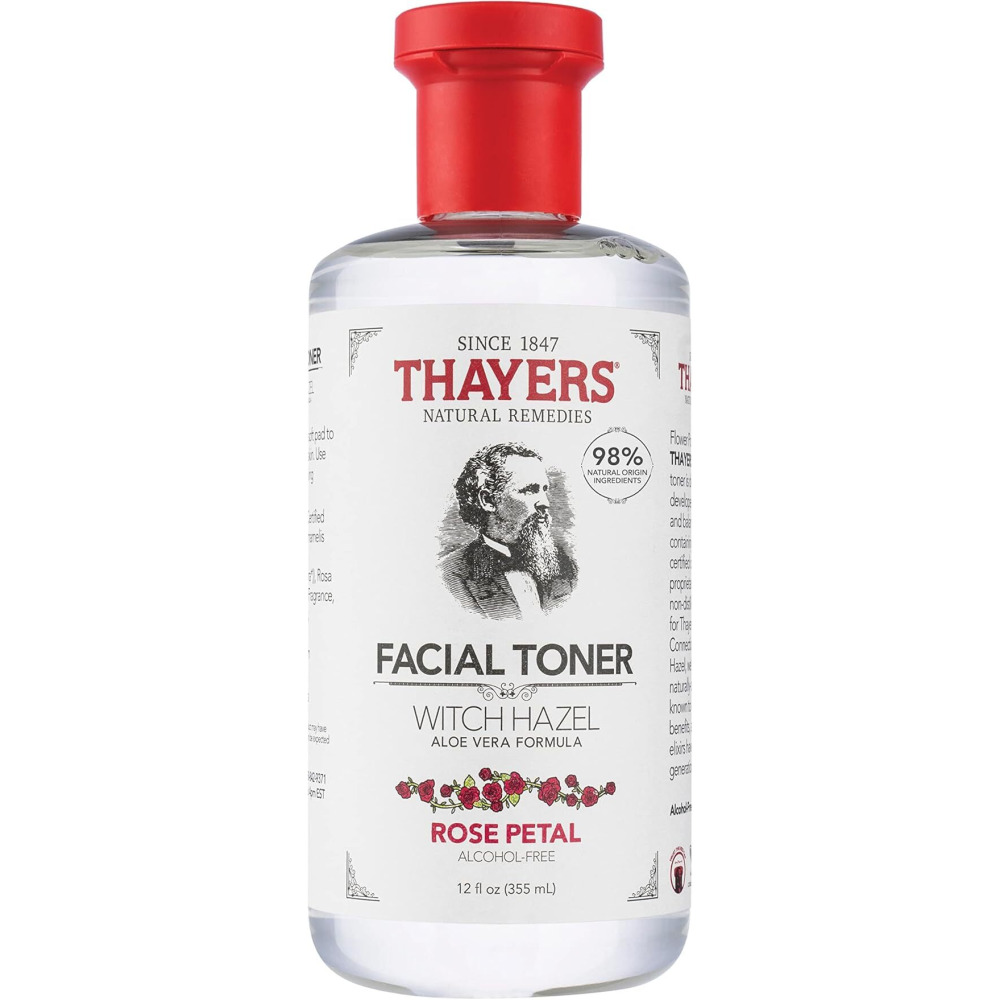 Thayers, Toner, Hazel with organic aloe vera, Rose petal, 355 ml - 1
