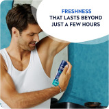 NIVEA MEN Antibacterial Deodorant Spray for Men, Fresh Ocean, 48H Active Protection,Long-Lasting Freshness, 2x150ml, Dual Pack - 3 miniature