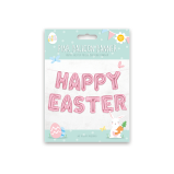 Баннер Из ФОЛЬГИРОВАННЫХ Шаров С Драгоценными КАМНЯМИ "С Пасхой", ассорти, 1 шт. - 2 miniature