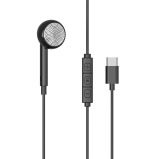 Evolt WMH-300 Wired Mono Headset with Type-C Connector BLACK - 2 miniature