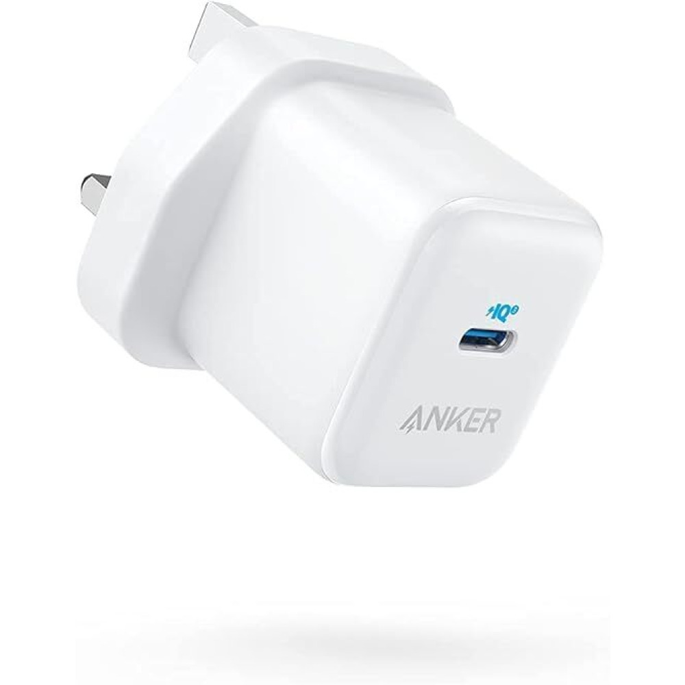 انكر، شاحن PIQ 3.0، شاحن سريع، 20 واط، ابيض - 1