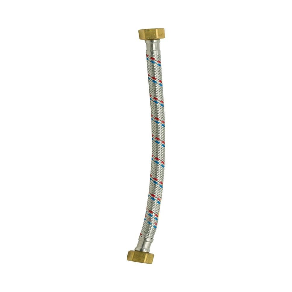Homesmiths Stainless Steel Flexible Hose 0.5 x 0.5 inch 30cm - 1