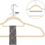 Red Dot Gift / Hangers, Non-Slip, 30 pcs, Beige - 3 miniature