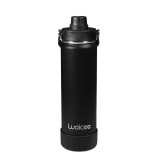 Waicee Onyx Black Reusable Bottle - Durable, Compact, Leak-Proof, Stylish, BPA-Free, Insulated, Portable - 620ml - 1 miniature