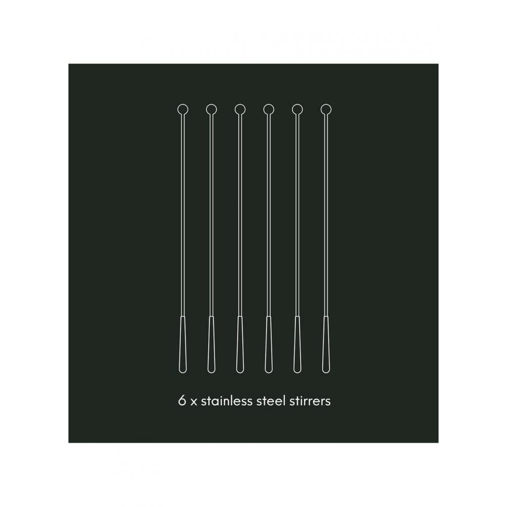 Viners Barware Cocktail Stirrers Set of 6 - 2