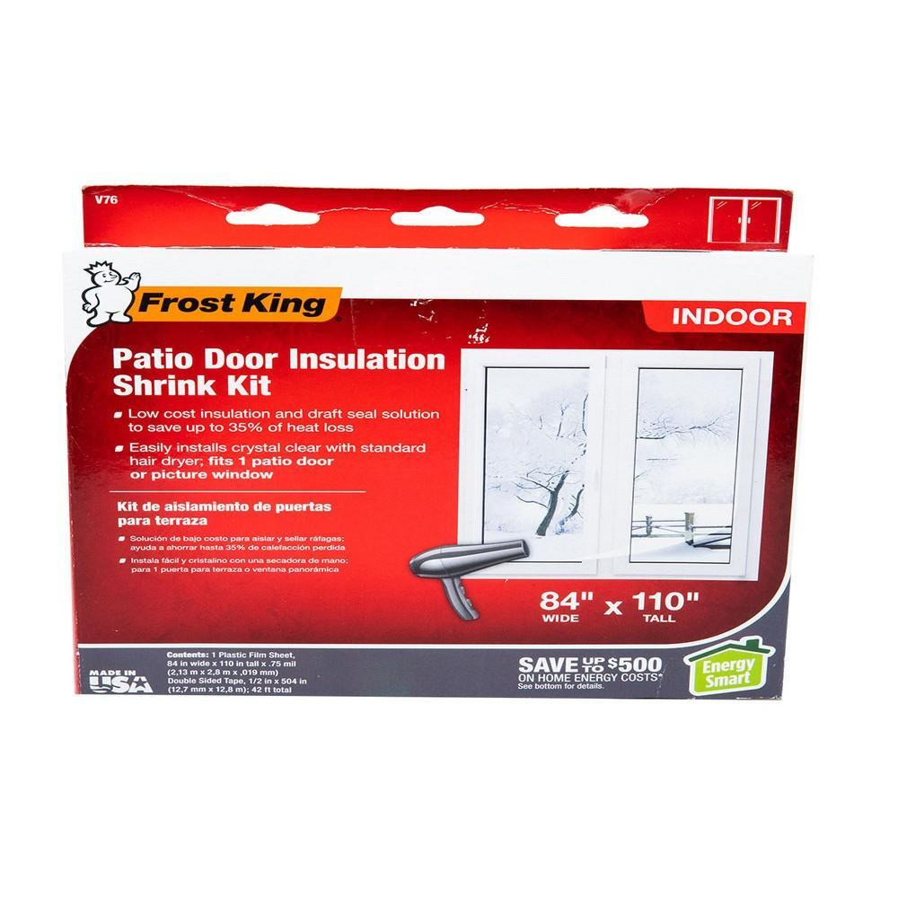 Frost King Patio Door Insulation Kit 84x110 - 1