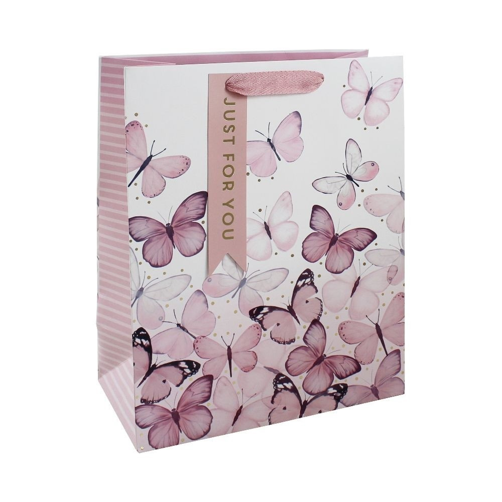 حقيبة هدايا يوروراب فراشات جميلة كبيرة - 1