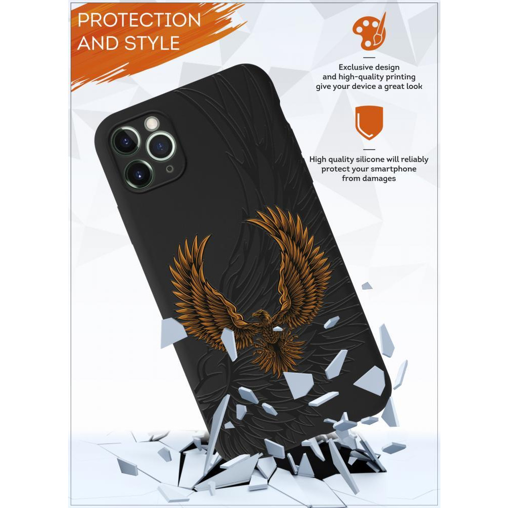 Protective Case Cover for Apple iPhone 11 Pro Max The Eagle in flight - 3