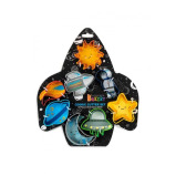Core Mini Stainless Steel Powder Coated Cookie Cutter 8 Pieces Set Out of this World - 1 miniature