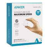 Anker / Wall charger, Nano USB-C, Fast, White - 9 miniature