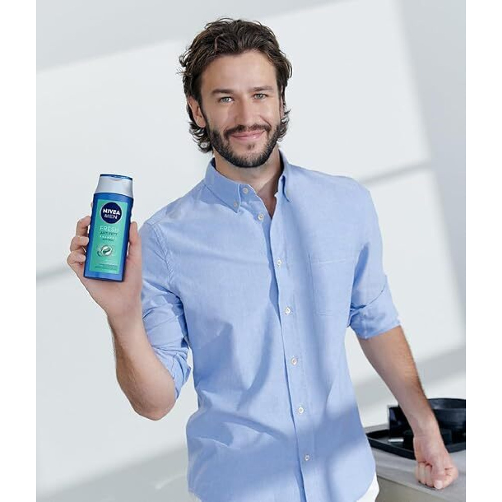 Nivea Men Anti Grease Shampoo, 400ml - 2