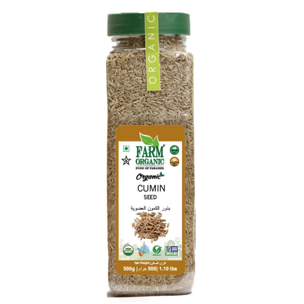Farm Organic Cumin Seeds 500 g - 1