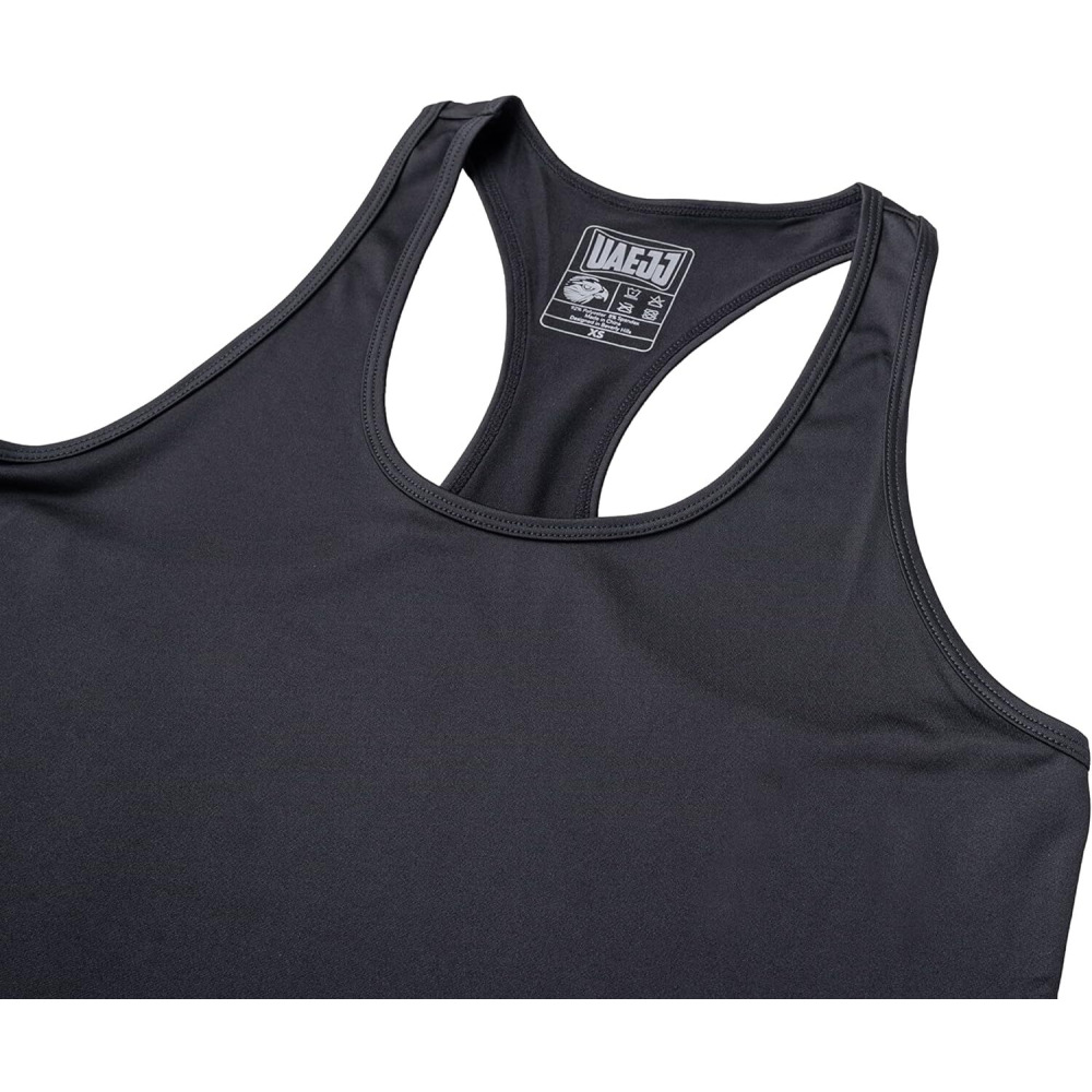 Top Tank UAEJJ for Women, Black, size S - 4