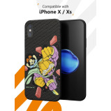 чехол для IPHONE X/XS, Противоударный Защитный Чехол Для Телефона iphone x/xs С рисунком Супермена Гарфилда - 2 miniature