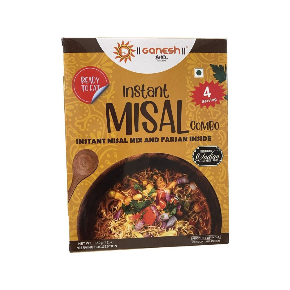 Ganesh instant misal combo instant misal mix and farsan inside 350gm - 1