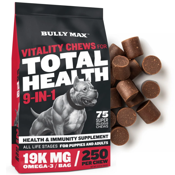 Bully Max, Total Health 9in1, Vitality Chews, 300 g