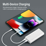 Promate Bolt-20Pro 20000mAh Compact Smart Charging Power Bank with Dual USB-A & USB-C Output - 5 miniature
