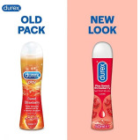 Durex / Intimate lubricant, Play sweet strawberry lube, 50 ml - 3 miniature