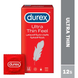 Durex Feel Ultra Thin Condoms 12pcs - Pack May Vary - 2 miniature