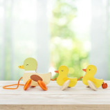 Classic World Pull Along Padding Duck - 4 miniature