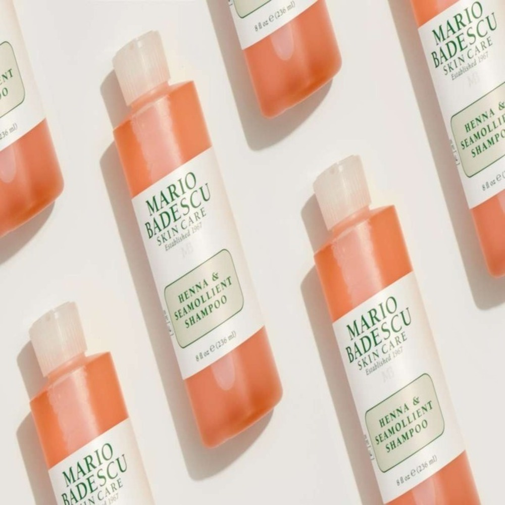 Mario Badescu Henna & Seamollient Shampoo (For All Hair Types) 236ml - 5