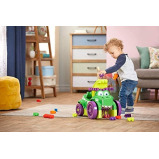 Mega Bloks / First Builders Ride 'n Chomp Croc with Big Building Blocks, 26 Pieces, GFG22, 1-3 years - 2 miniature