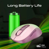 ماوس بروميت كين البصري اللاسلكي ثنائي الوضع مع اتصال BT وRF - 2 miniature