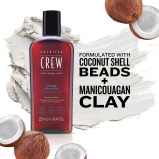 American Crew / Shampoo, Detox, Coconut shells and manicouagan clay, 33.8 fl.oz (1000 ml) - 4 miniature