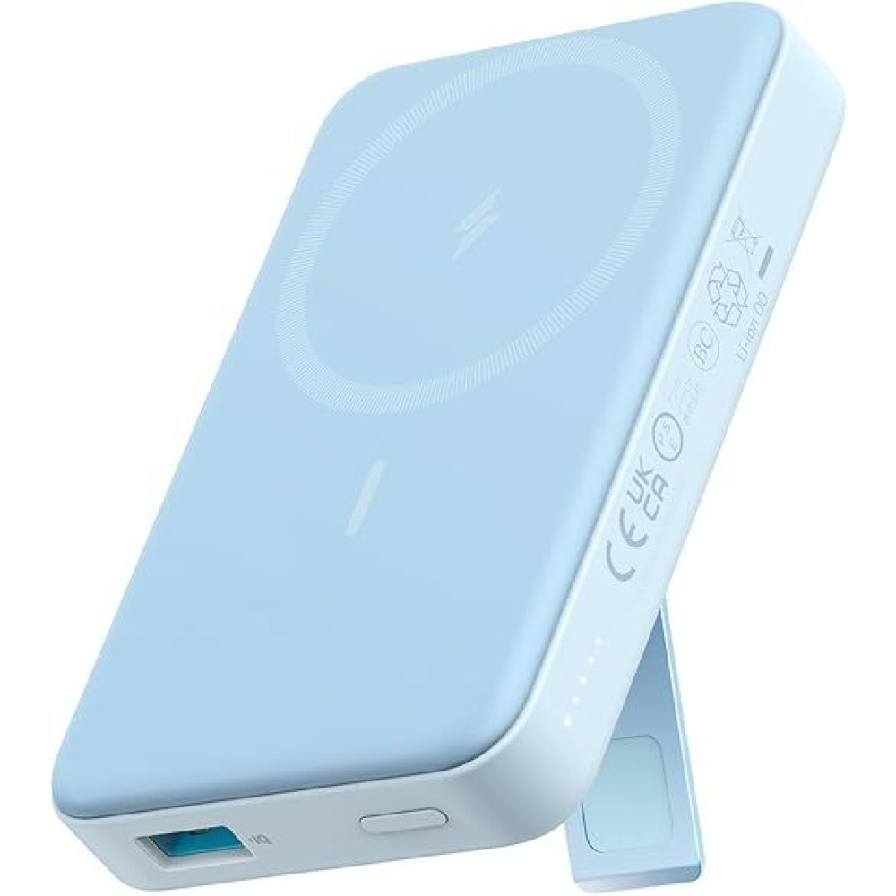 Anker, Magnet power bank 633 MagGo, 10000mAh, Blue - 1