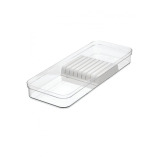 iDesign Crisp Knife Organizer Clear Matte White - 1 miniature