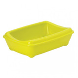 Moderna Arist Cat Litter Box - Yellow - Medium (+ Rim) - 1 miniature