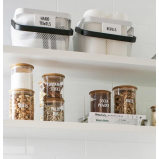 Honey Bee 500ML Multipurpose Airtight Round Glass with Bamboo Lid For Kitchen & Pantry - 3 miniature