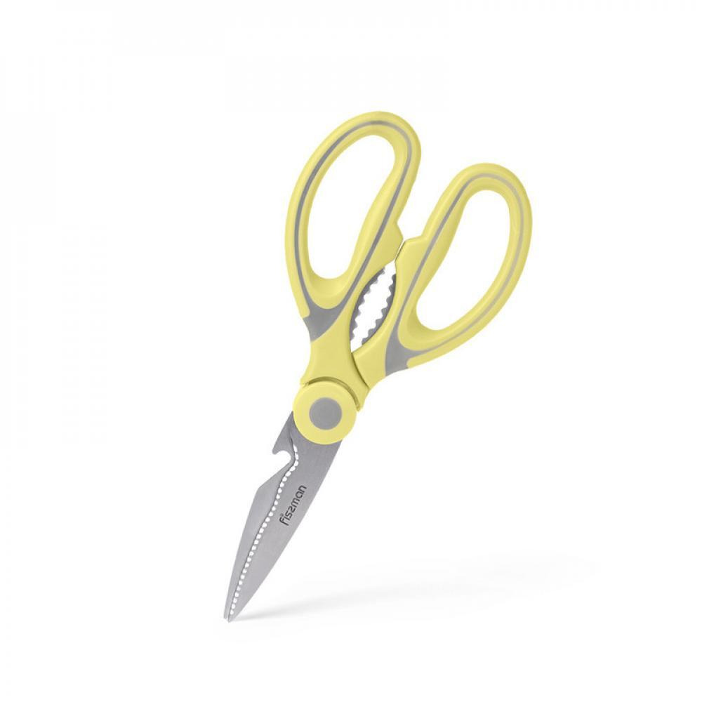 Fissman Scissor 20cm Multipurpose Stainless Steel Yellow - 1