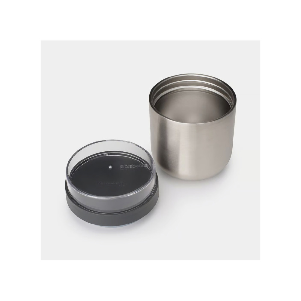 وعاء غداء معزول ميك آند تيك من برابانتيا سعة 0.5 لتر، رمادي داكن - 2