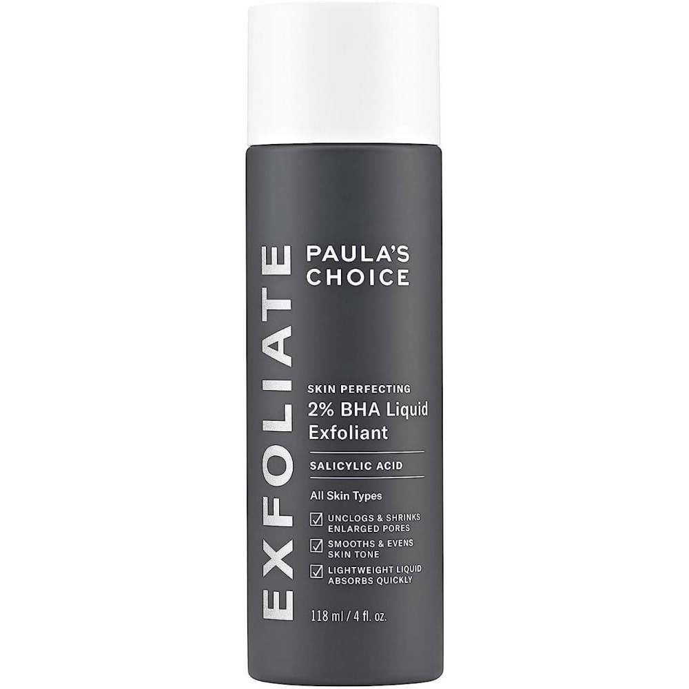 Paula's Choice-SKIN PERFECTING 2% BHA Liquid Salicylic Acid Exfoliant-Facial Exfoliant for Blackheads, Enlarged Pores, Wrinkles, Fine Lines- 118 ml - 1