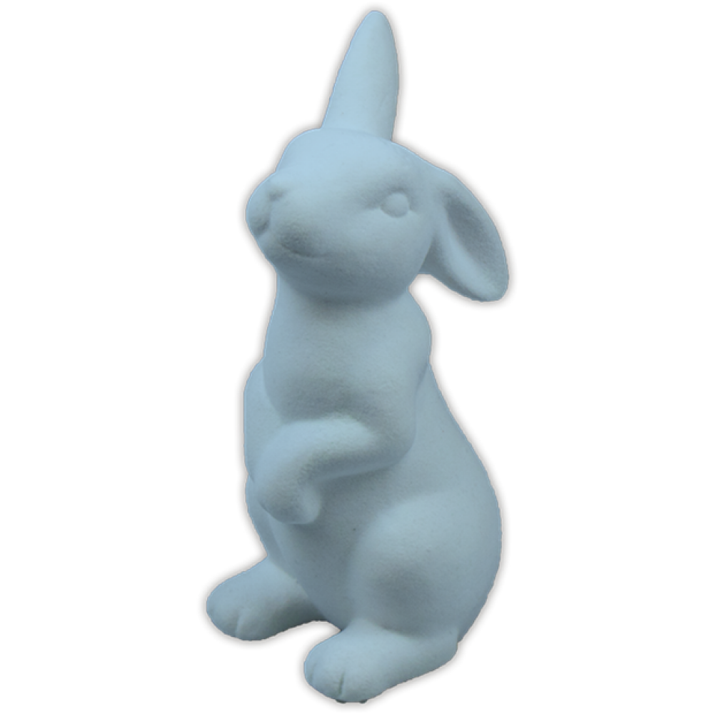 Gems Flocked Bunny Ornament Assorted, 1 Piece - 5