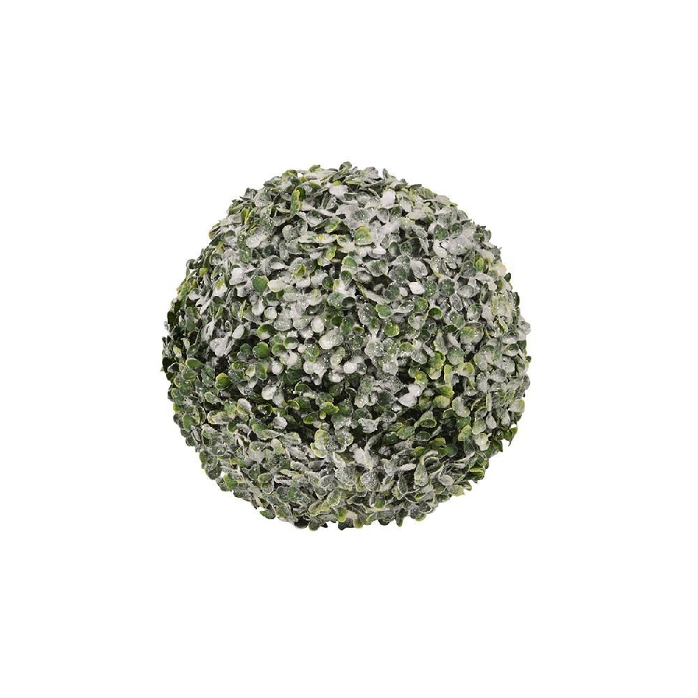 Kaemingk Decoris 26cm Boxwood Ball Finish Frosted - 1