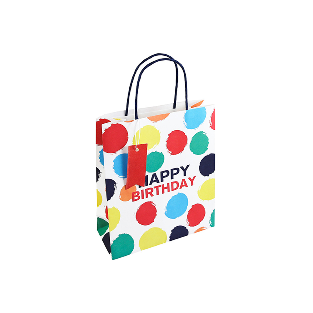 حقيبة هدايا Eurowrap لبقع عيد الميلاد متوسطة الحجم - 1