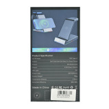 БЕСПРОВОДНОЕ ЗАРЯДНОЕ Устройство Z6 5-в-1 СО СВЕТОДИОДНОЙ ПОДСВЕТКОЙ, 15 Вт, черный - 4 miniature