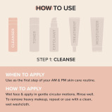 PAULA'S CHOICE Defense Hydrating Gel-to-Cream Facial Cleanser with Green Tea, Licorice, Aloe \& Soy for All Skin Types, 6.7oz - 5 miniature