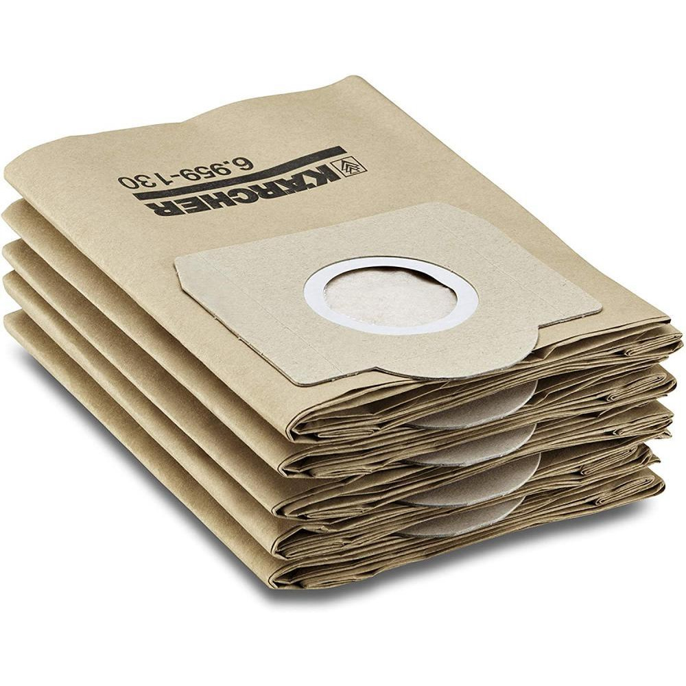 Karcher / Vacuum filter bags, Wet-dry, 5 pcs - 1