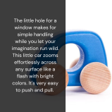 Toy Bajo Mini car (teal) - 3 miniature